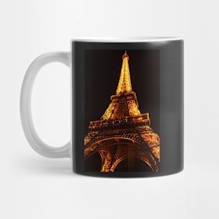 Glowing Gold Eiffel Mug